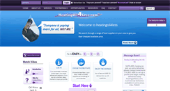 Desktop Screenshot of heatingoil4less.com